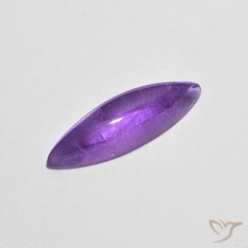 1.79ct Natural Violeta oscuro Amatista, Marquesa, Transparente