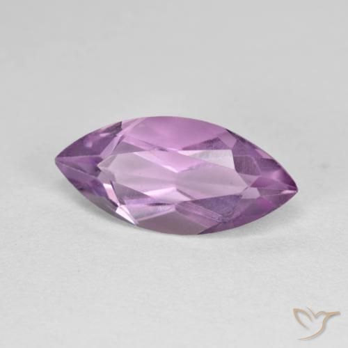 Amatista Magenta natural de 3.07 ct, Marquesa, VVS