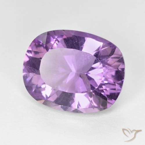 7.96ct Natural Violeta púrpura intenso Amatista, Forma Cojín, VVS