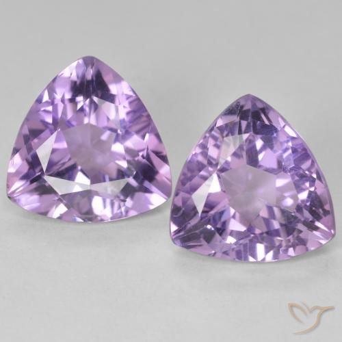5.57ctw Natural Violeta berenjena Amatista, Trillón, VVS-VS