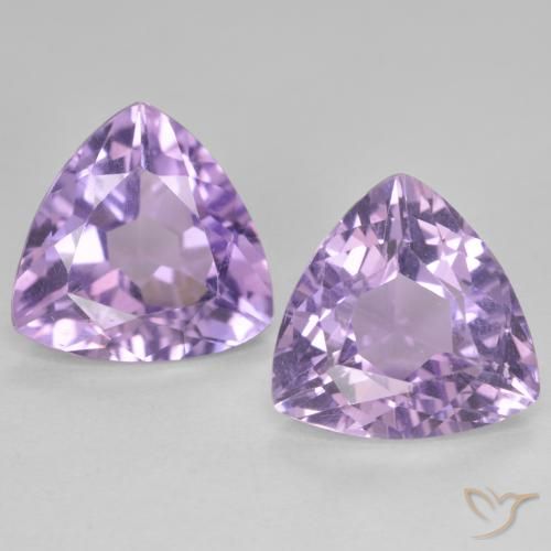 5.64ctw Natural Violeta berenjena Amatista, Trillón, VS