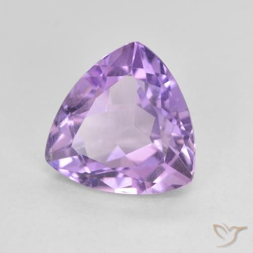 Amatista Violeta rosado natural de 2.88 ct, Trillón, VS