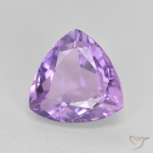 3.28ct Natural Violeta medio Amatista, Trillón, VS