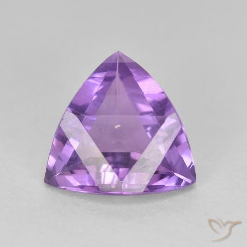 2.85ct Natural Violeta medio Amatista, Trillón, VS
