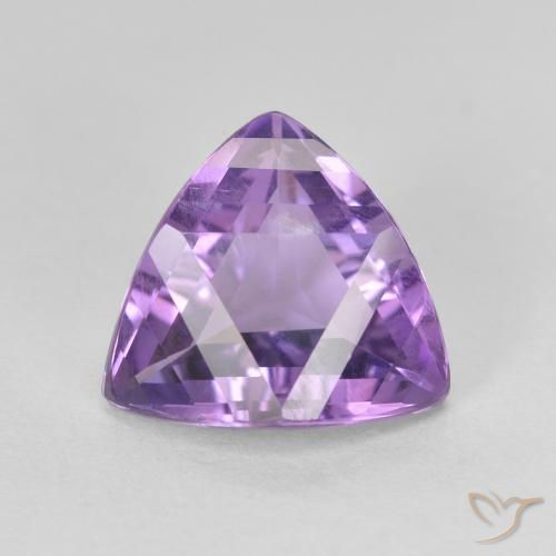 3.05ct Natural Violeta medio Amatista, Trillón, VVS-VS