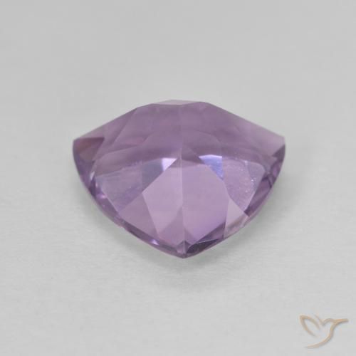 Amatista Violeta rosado natural de 2.79 ct, Trillón, VVS