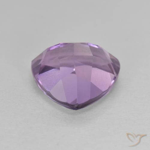 Amatista Violeta rosado natural de 3.18 ct, Trillón, VVS