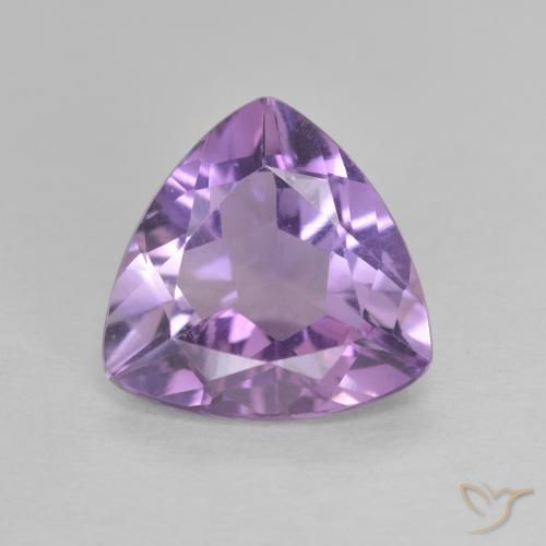 2.63ct Natural Violeta berenjena Amatista, Trillón, VVS