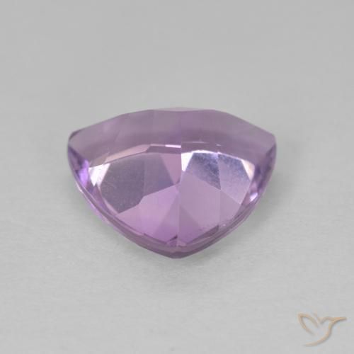 Amatista Violeta berenjena natural de 2.63 ct, Trillón, VVS