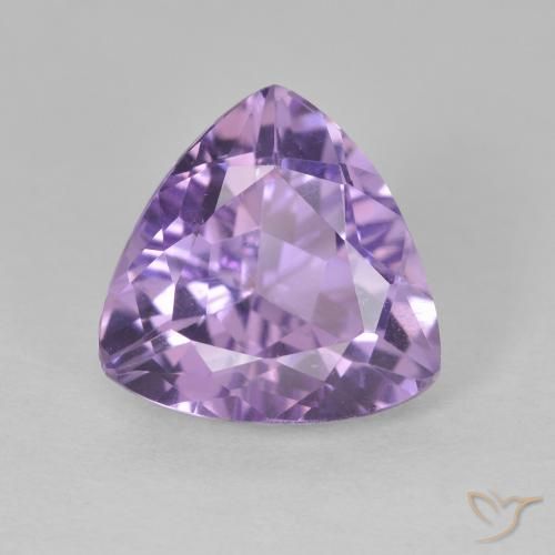 2.90ct Natural Violeta medio Amatista, Trillón, VS