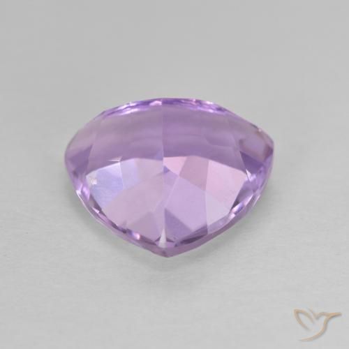 Amatista Violeta medio natural de 2.90 ct, Trillón, VS