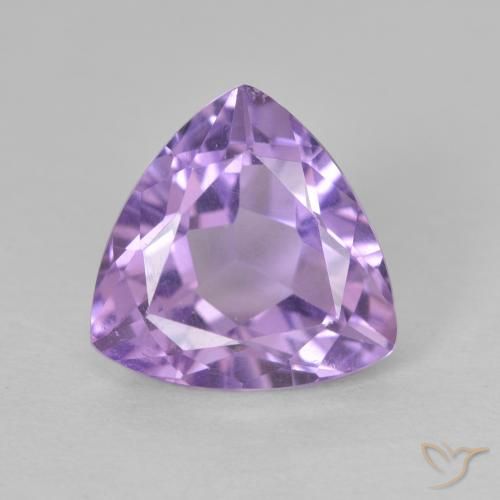 2.98ct Natural Violeta medio Amatista, Trillón, VS