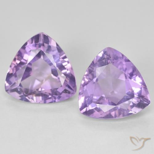 5.82ctw Natural Violeta berenjena Amatista, Trillón, VVS-VS