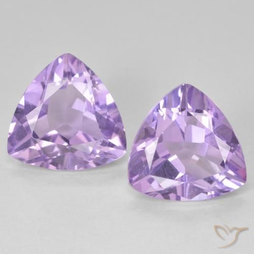 5.67ctw Natural Violeta rosado Amatista, Trillón, VVS-VS