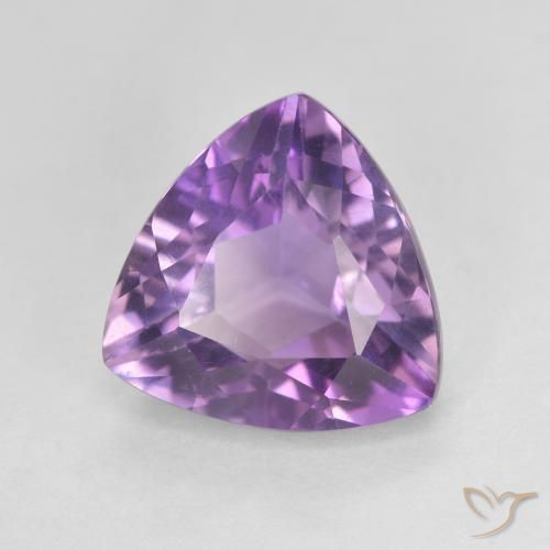 3.03ct Natural Violeta rosado medio Amatista, Trillón, VVS-VS