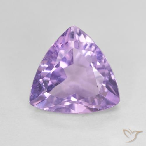 2.80ct Natural Violeta medio Amatista, Trillón, VVS-VS
