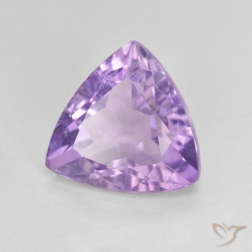 Amatista Violeta medio natural de 2.80 ct, Trillón, VVS-VS