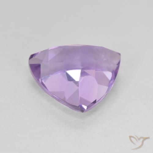 Amatista Violeta medio natural de 2.80 ct, Trillón, VVS-VS