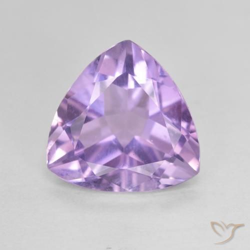 2.74ct Natural Violeta medio Amatista, Trillón, VVS-VS