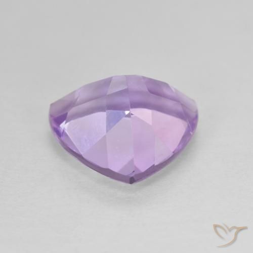 Amatista Violeta medio natural de 2.74 ct, Trillón, VVS-VS