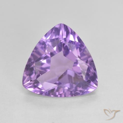 2.71ct Natural Violeta oscuro Amatista, Trillón, VVS-VS