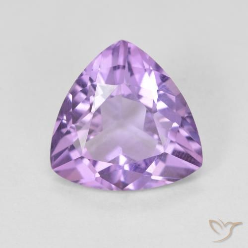 2.58ct Natural Violeta medio Amatista, Trillón, VVS-VS