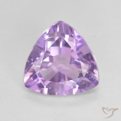 2.92ct Natural Rosado violeta medio Amatista, Trillón, VVS-VS