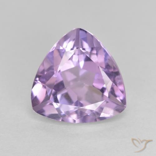 2.88ct Natural Rosado violeta medio Amatista, Trillón, VVS-VS