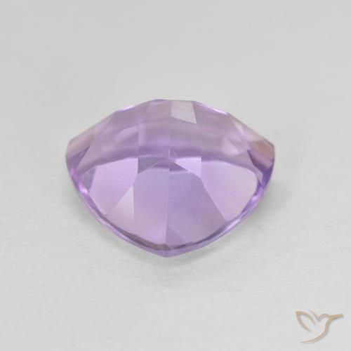 Amatista Violeta iris natural de 2.97 ct, Trillón, VVS-VS