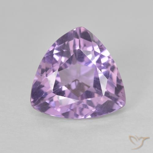3.03ct Natural Violeta medio Amatista, Trillón, VVS-VS
