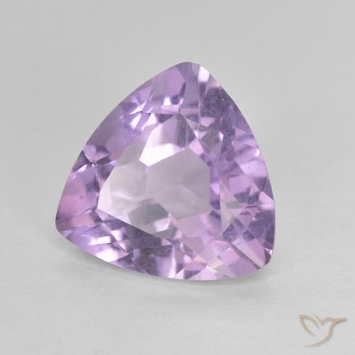 Amatista Violeta iris natural de 2.78 ct, Trillón, VVS-VS
