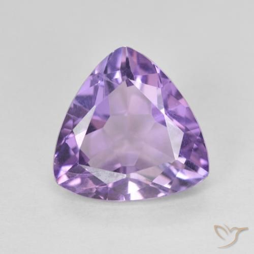 2.74ct Natural Rosado violeta medio Amatista, Trillón, VVS-VS