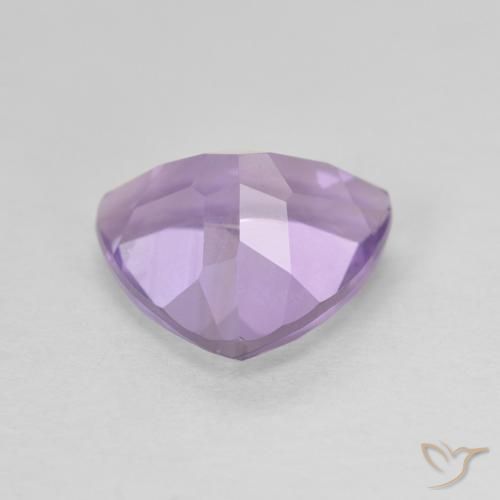 Amatista Rosado violeta medio natural de 2.74 ct, Trillón, VVS-VS