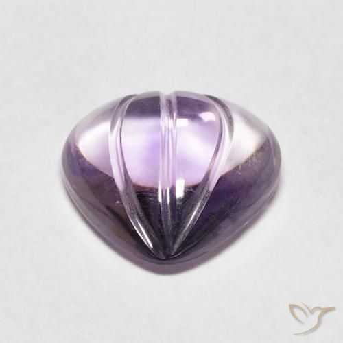 Amatista Violeta sangría natural de 4.11 ct, En forma de pera, Transparente