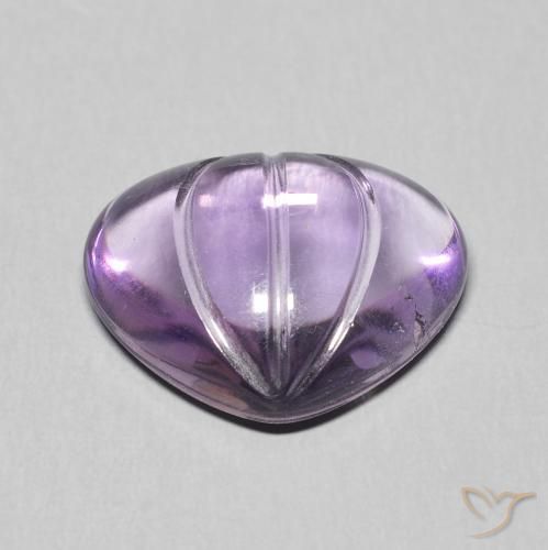 Amatista Violeta púrpura natural de 5.85 ct, En forma de pera, Transparente
