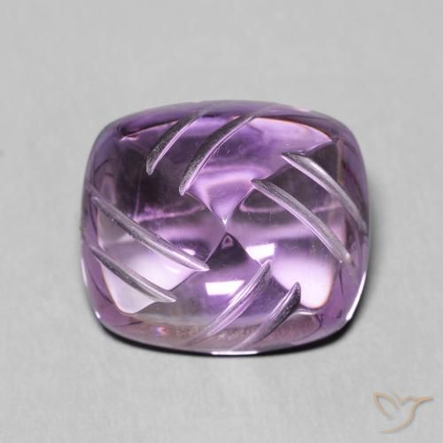 6.81ct Natural Medium Light Purplish-Violet Amatista, Elegante, Transparente