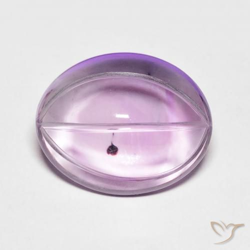 6.83ct Natural Violeta claro Amatista, Ovalada, Transparente