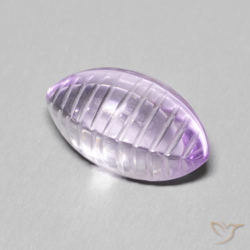 Amatista Violeta iris natural de 6.61 ct, Marquesa, Transparente