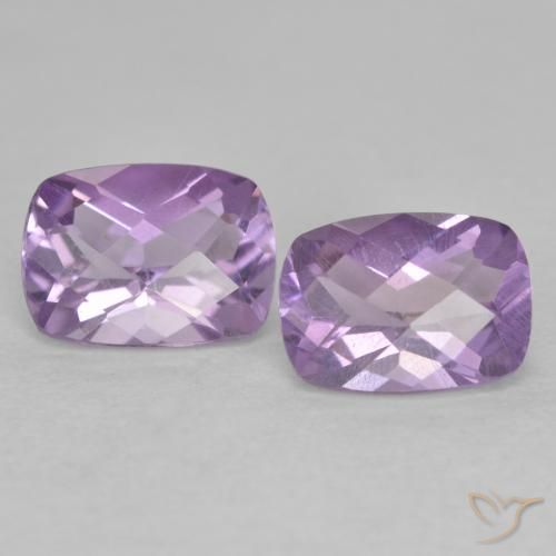 1.74ctw Natural Violeta rosado Amatista, Forma Cojín, VVS-VS