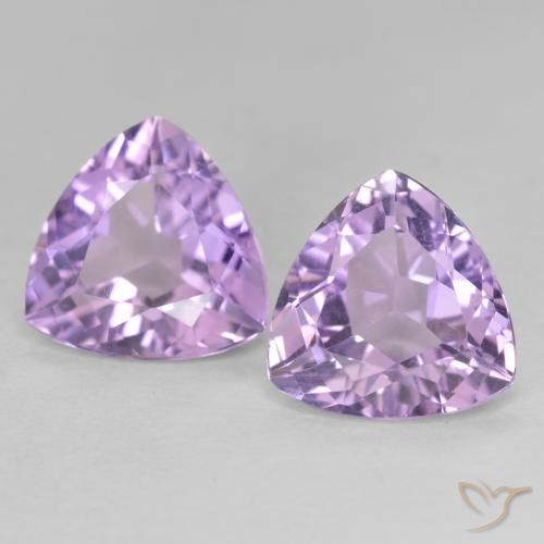 5.55ctw Natural Violeta rosado Amatista, Trillón, VVS-VS
