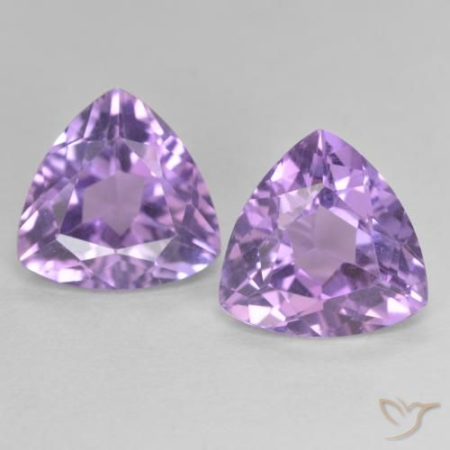 5.73ctw Natural Violeta medio Amatista, Trillón, VVS-VS