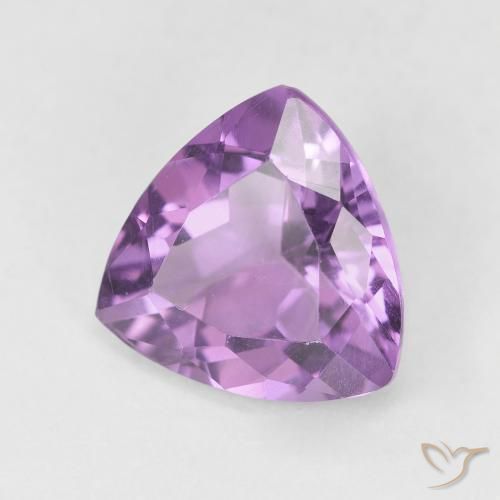 Amatista Violeta medio natural de 2.80 ct, Trillón, VVS-VS