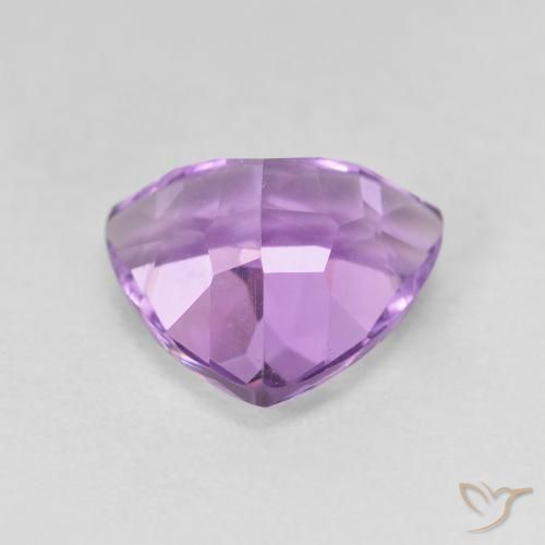 Amatista Violeta púrpura natural de 2.96 ct, Trillón, VVS-VS