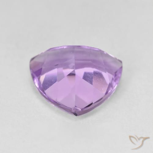 Amatista Violeta púrpura medio natural de 2.85 ct, Trillón, VVS-VS