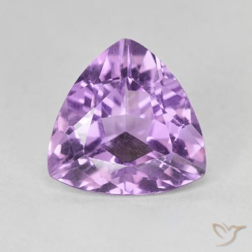 2.86ct Natural Violeta púrpura medio Amatista, Trillón, VVS-VS