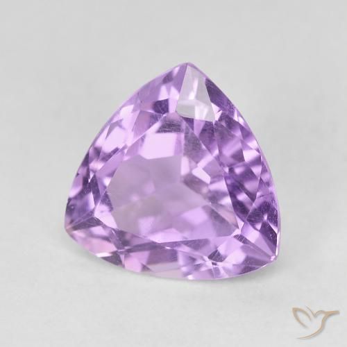 Amatista Violeta púrpura natural de 2.91 ct, Trillón, VVS-VS