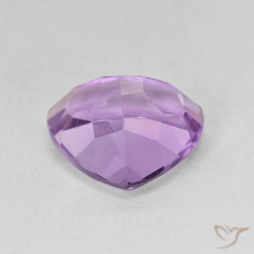 Amatista Violeta púrpura natural de 2.91 ct, Trillón, VVS-VS