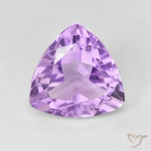 3.12ct Natural Violeta iris Amatista, Trillón, VVS-VS