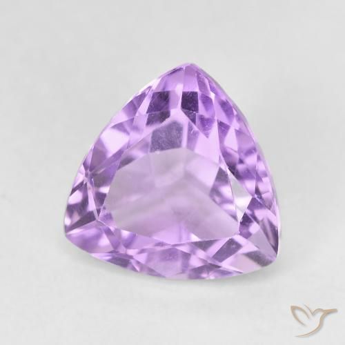 Amatista Violeta iris natural de 3.12 ct, Trillón, VVS-VS