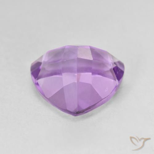Amatista Violeta iris natural de 3.12 ct, Trillón, VVS-VS